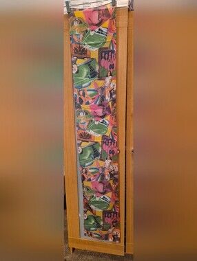 Golden Oldies Pop Art Graphic Print Scarf